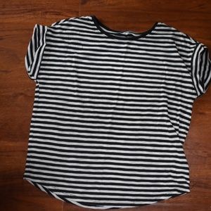 Girls Striped T Shirt